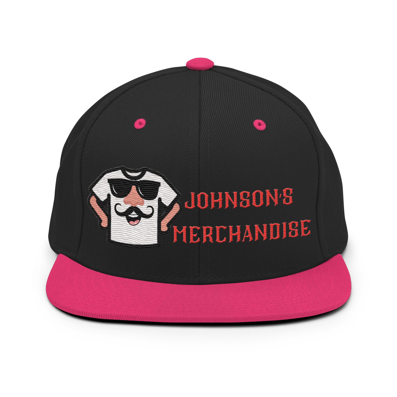 Johnson's Merchandise Snapback Hat - Image 7