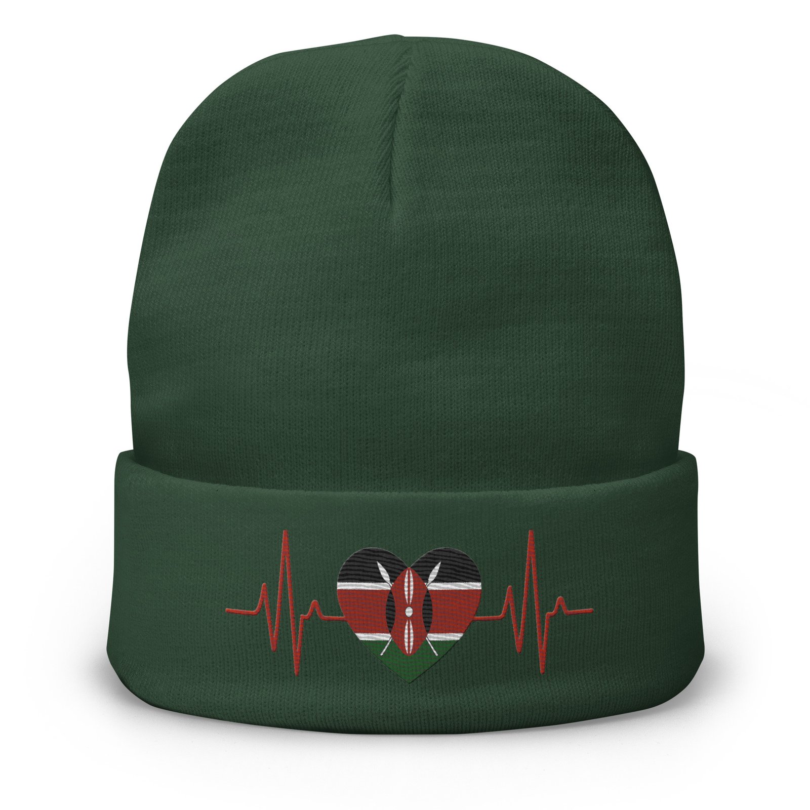 Kenyan Heart Beat Beanie - Image 4