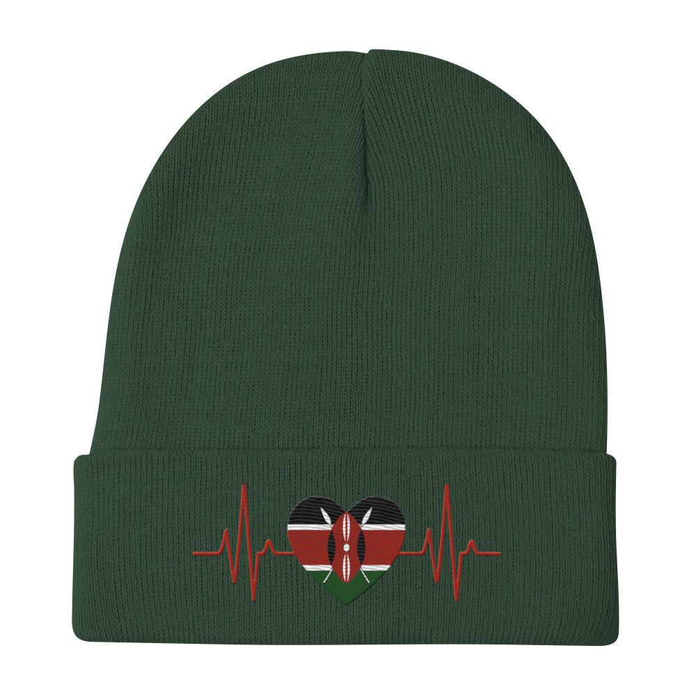 Kenyan Heart Beat Beanie - Image 8
