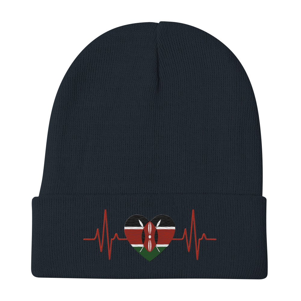 Kenyan Heart Beat Beanie - Image 6