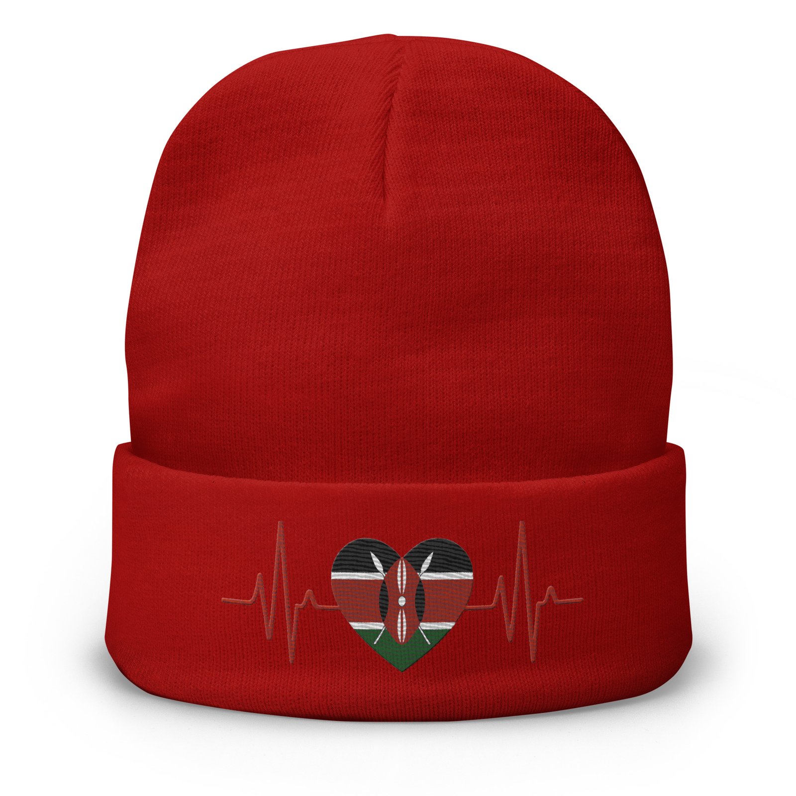 Kenyan Heart Beat Beanie - Image 3