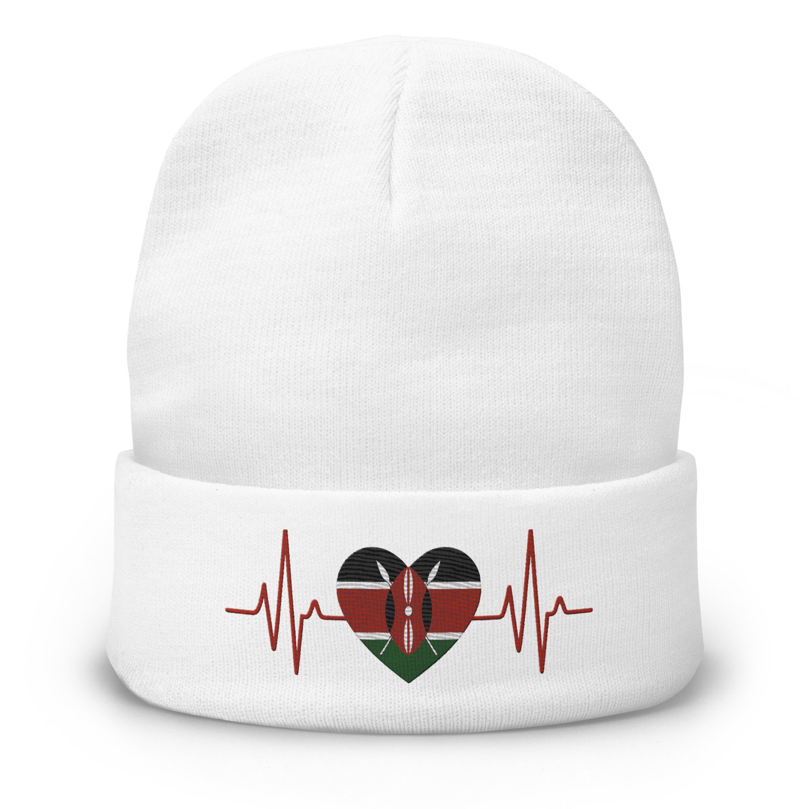 Kenyan Heart Beat Beanie - Image 5