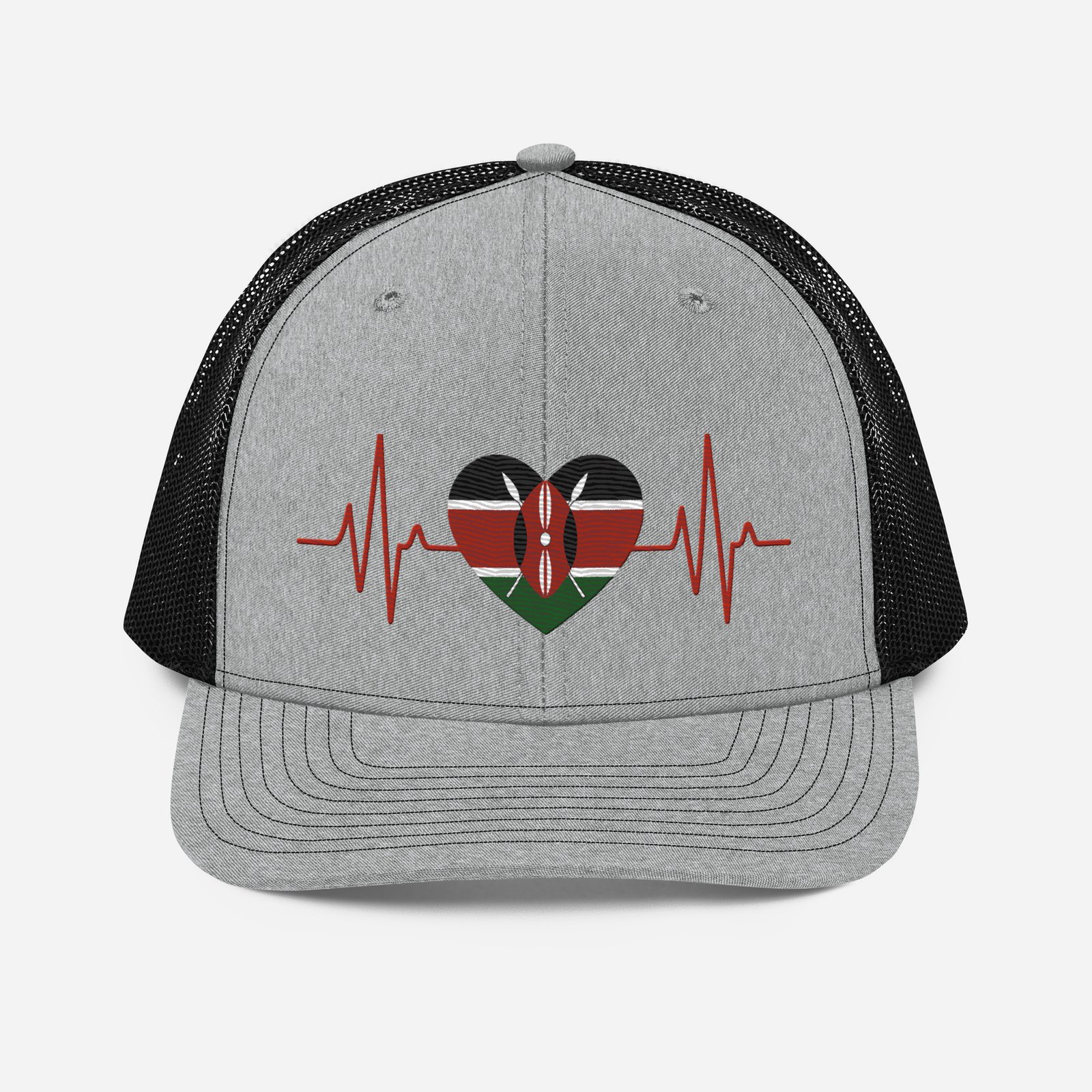 Kenyan Heart Beat Trucker Cap