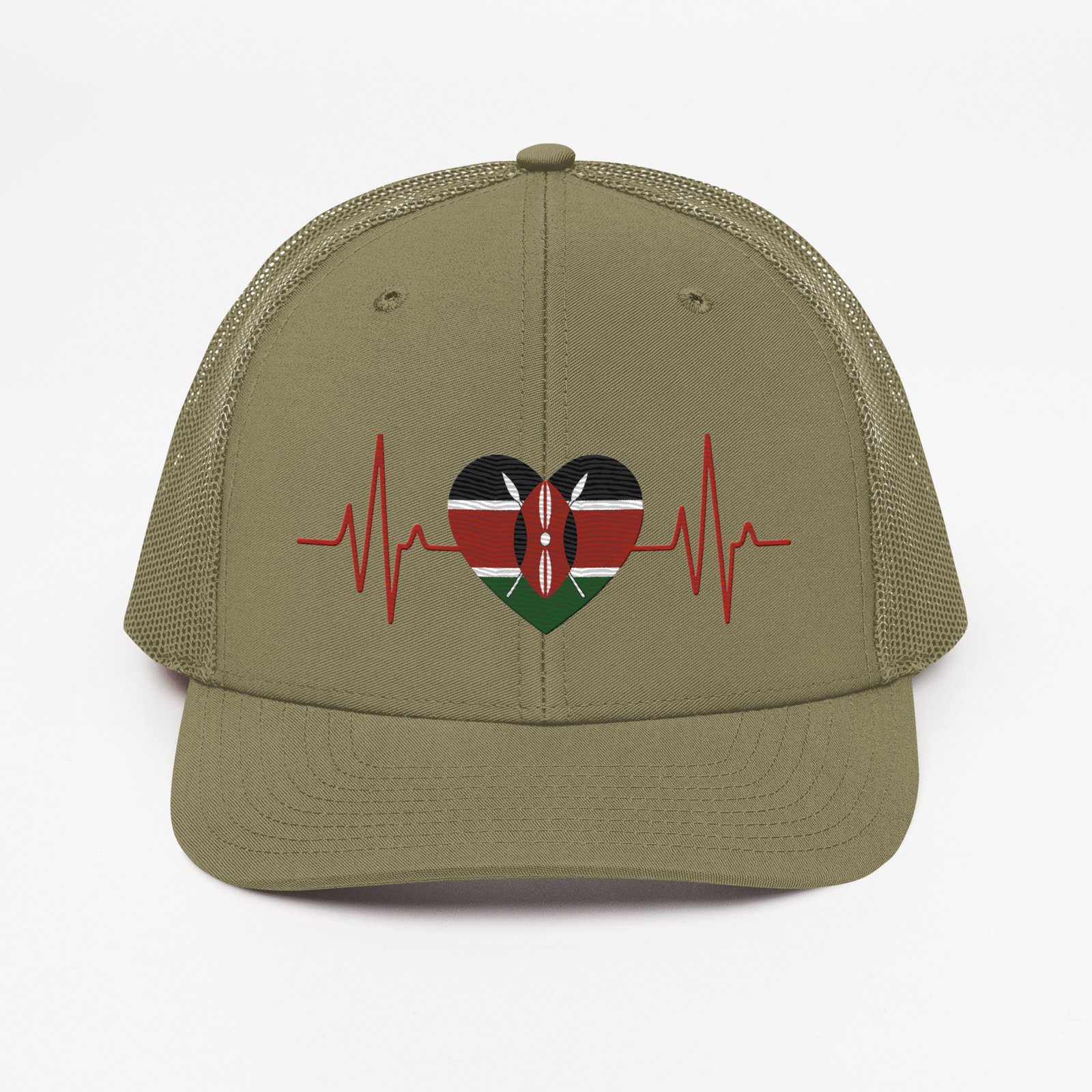 Kenyan Heart Beat Trucker Cap - Image 3