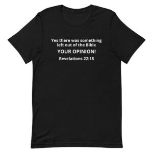 Not Your Opinion