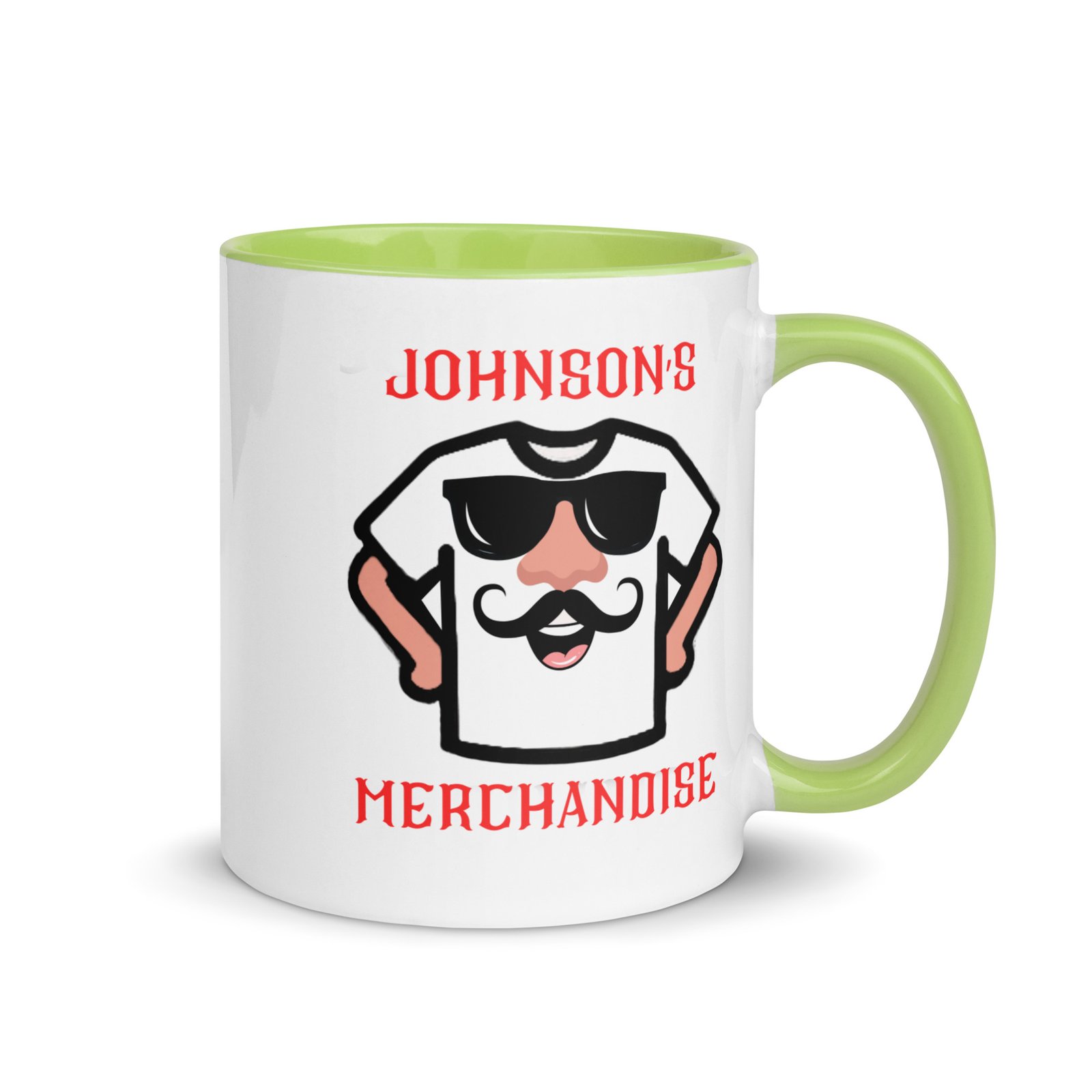 Jonson's Merchandise Mug with Color Inside - Image 38