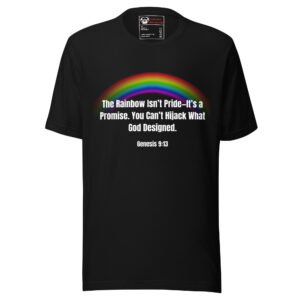 Rainbow is His Unisex t-shirt