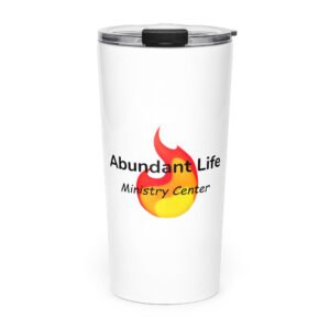 Tapered stainless steel tumbler
